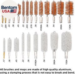 Gun Cleaning Kit, Rifle Cleaning Kit Universal for All Caliber, Pistols, Handgun