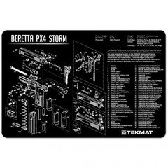 TekMat For BERETTA PX4 STORM CLEANING MAT – 11″ X 17″
