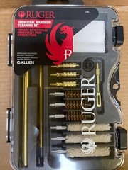 Allen Ruger Universal Handgun Cleaning Kit 18 Piece 380ACP to .45ACP 27836