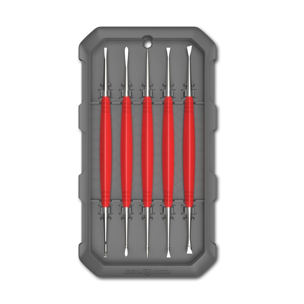 Real Avid Stainless Steel Gun Cleaning Picks for Gun Cleaning – Set of 5 AVAGSPS