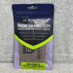Breakthrough Clean Technologies Silicone Gun & Reel Cloth 12″x14″ 1 Wipe NIP