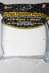 Pro Shot Cotton Cleaning Patches 2 1/4 ” SQ 38 9mm 40 45 250 Count $4 shipping