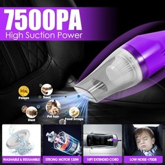 20PCS Car Cleaning Kit, Car Interior Detailing Kit with High Power Purple