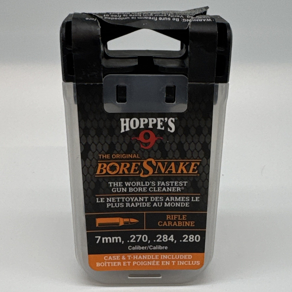 Hoppe’s BoreSnake Barrel Snake Bore Cleaner 7mm/.270/.284/.280 w/ Case