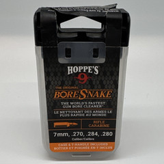 Hoppe’s BoreSnake Barrel Snake Bore Cleaner 7mm/.270/.284/.280 w/ Case