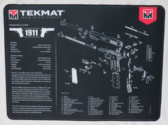 TEKMAT ACCESSORIES BROWNING 1911 GUN CLEANING MAT NEOPRENE NEW NWT