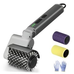 Electric Grill Brush, Cordless Grill Cleaning Kit for Outdoor | 3-Angle