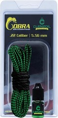 Field & Range Cobra Bore Cleaner Gun Barrel Cleaning Tool Brass Brush Embedded