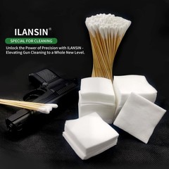 1700PCS gun cleaning suppliesâ€”1500PCS Gun Cleaning Patches +200PCS Gun Cleanin