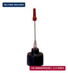 Hicet 2 Bottles -1 OZ Size Bottles with Stainless Needle tip for All Your Gun Oi