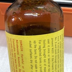 Vintage Hoppe’s 9 Gun Cleaning Kit & Orange Storage Box Oil Solvent