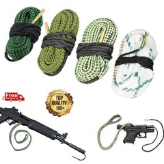 Bore Rope Gun Snake Barrel Cleaners .22 thru .38 & 12 20 Ga Rifle Shotgun Pistol