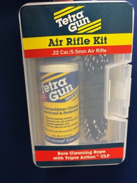 Tetra Gun Air Rifle Kit .22 cal. / 5.5mm for cleaning and lubing air rifle bore