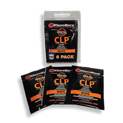 KleenBore® Mil-Spec CLP™ Wipes, choice 6-pack or 50-pack, FREE SHIPPING