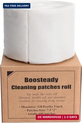 BOOSTEADY Professional Square Gun Cleaning Patches in Carton Box Bulk for Handgu
