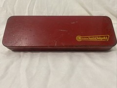 Vintage Outers Gunslick Shotgun Cleaning Kit No. 478 Tin Metal Container Only