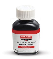 Birchwood Casey Blue & Rust Remover Reliable Solution 3 Fluid Oz Bottle – 16125