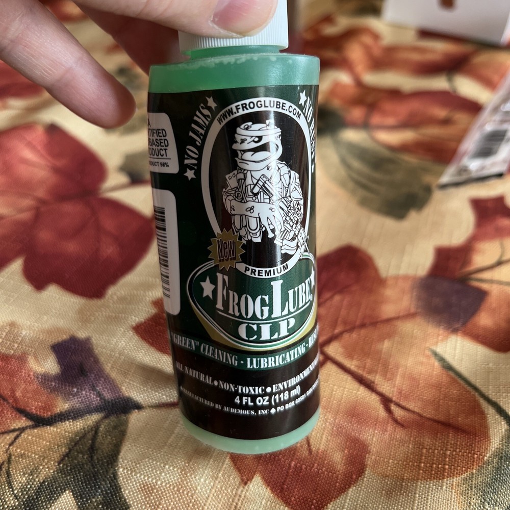 FrogLube Lubricant 4 Oz Bottle CLP Cleaning lubricating Rust Prevention