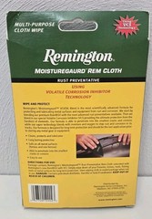 New Remington Moistureguard Rust Preventative Rem Cloth
