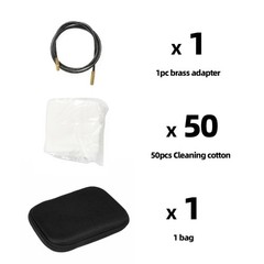68 PCS Gun Cleaning Kit Pro Universal Pistol Rifle Shotgun Cleaner Set US
