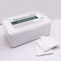 1000 Pieces Gun Cleaning Patches with Storage Case Highly Absorbent Lint Free Gu