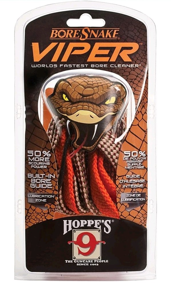 Hoppe’s BoreSnake Bore Snake 20ga Viper Shotgun Bore Cleaner 24033V