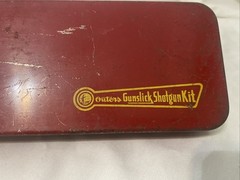 Vintage Outers Gunslick Shotgun Cleaning Kit No. 478 Tin Metal Container Only
