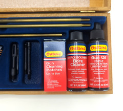 Outers Deluxe Universal Firearm Gun Cleaning Kit Rifle Pistol Shotgun Used