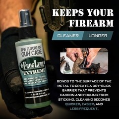 FrogLube Extreme Gun Lube – Metal Bonding Gun Lubricant – Prevents Carbon Build