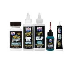 Lucas Extreme Duty 4oz Bore Solvent, Gun Oil, CLP & 1oz Needle Oiler,Grease Tube