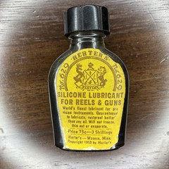 Vintage Herter’s No. 629 Silicone Lubricant Bottle 1958 – Reels & Guns