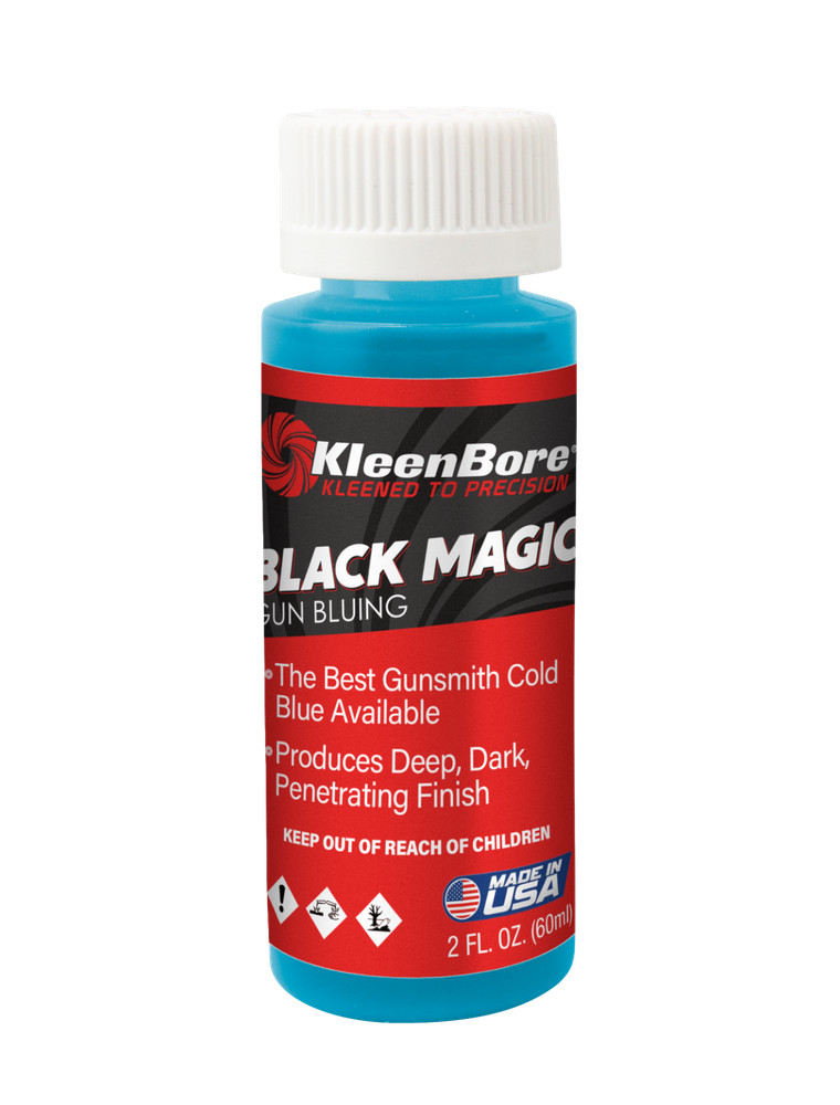 KleenBore Black Magic Cold Gun Bluing – Produces Deep, Dark, Penetrating Finish