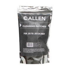 Square Cotton Gun Cleaning Patches 250 Count .25 to .35 Caliber Firearms New