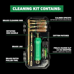 Field & Range Pistol Basics Cleaning Kit Complete Handgun Cleaning Set
