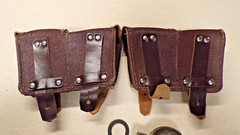 Vintage Russian Mosin Nagant Rifle Field Cleaning Kit, Ammo Pouch – GREAT COND.