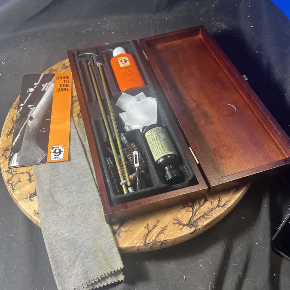 RedHead Deluxe Gun Cleaning Kit with Wood Case