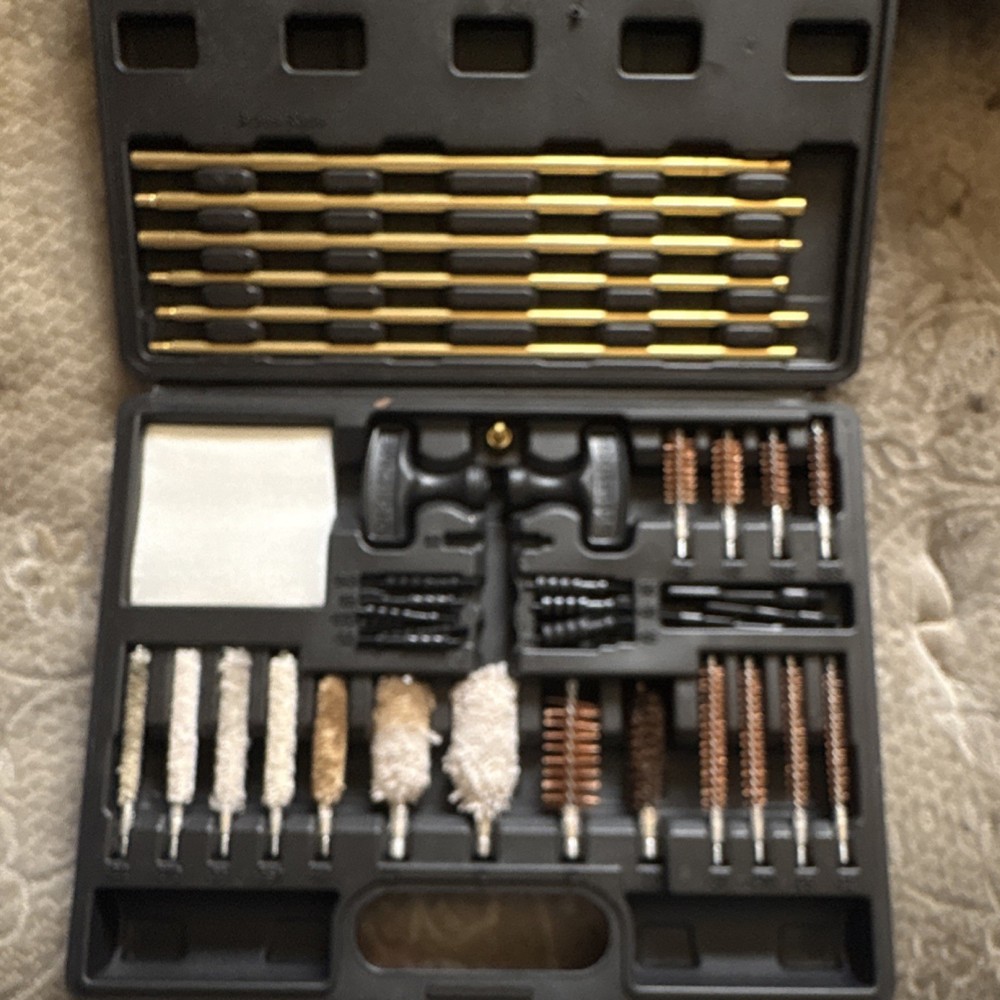 Krome Deep Cleaning Gun Cleaning Kit w/ Case, Rod & Bore Brush .22/.270