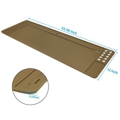 CKPART Rifle Gun Cleaning Mat, AntiSlip Rubber Gun Mat, Gun Maintenance Mat,G…