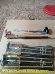 Lot of 3 Set Gun Cleaning Rods & Misc.Pieces – Used