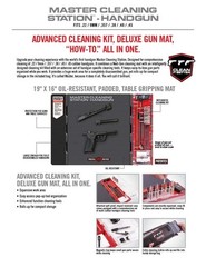 Real Avid Master Cleaning Station, Handgun, AVMCS-P Gun Cleaning Tool