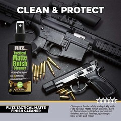 Flitz Tactical Matte Finish Cleaner 7.6oz/225ml Spray Bottle TM81585 (SEE VIDEO)