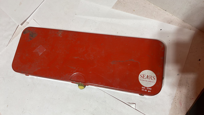 Sears Gun Cleaning Kit No. 2140 12-16 Gauge With Parts Shown