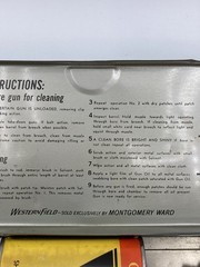 Vintage Montgomery Wards Western Field 20-28 Gauge Shotgun Cleaning Kit