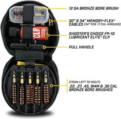 Comprehensive Tactical Cleaning Set for Rifles, Pistols, and Shotguns