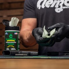 Field & Range Saturated Gun Cleaning Wipes | Multi-Purpose [CLP] Gun Cleaner,…