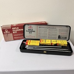Vintage Outers 22 Caliber Rifle Gun Cleaning Kit No. 477 Gunslick Case w/ Box