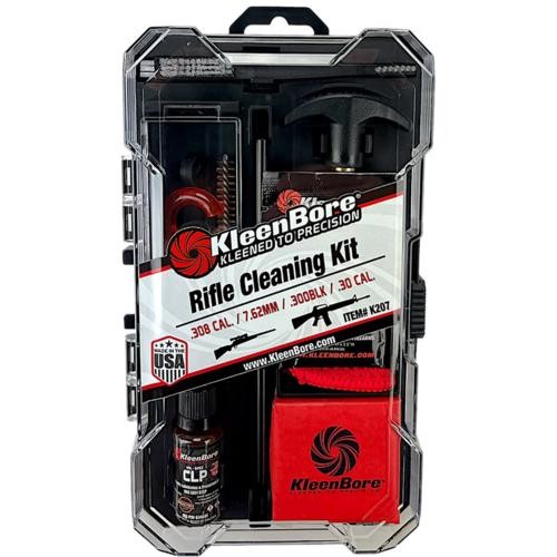 KleenBore K207 .30 Caliber Rifle/Handgun Cleaning Kit 7.62mm 8mm