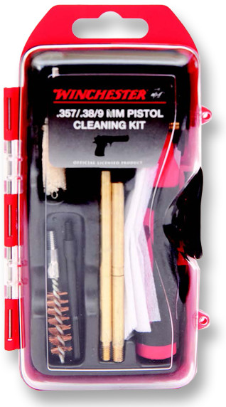 Winchester® Mini-Pull Pistol Cleaning Kit with 6 Piece Driver, Choice of Caliber