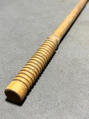 Vintage original 3 piece wood & brass shotgun cleaning rod