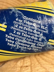 Vintage Tetra Gun Cleaning Kit with Case Made In USA New Old Stock Never Used